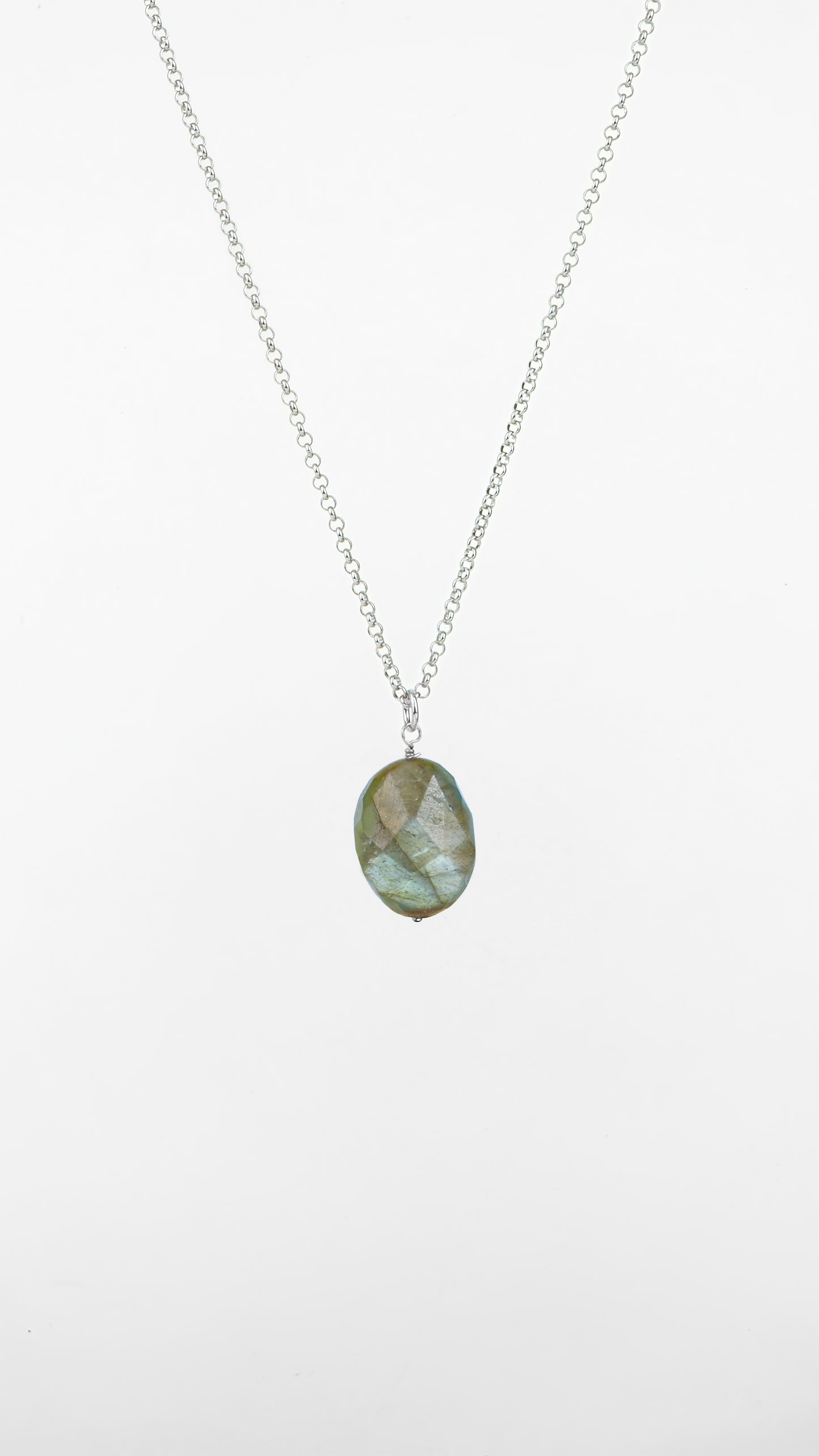 Cygnus Silver, Girocollo Labradorite
