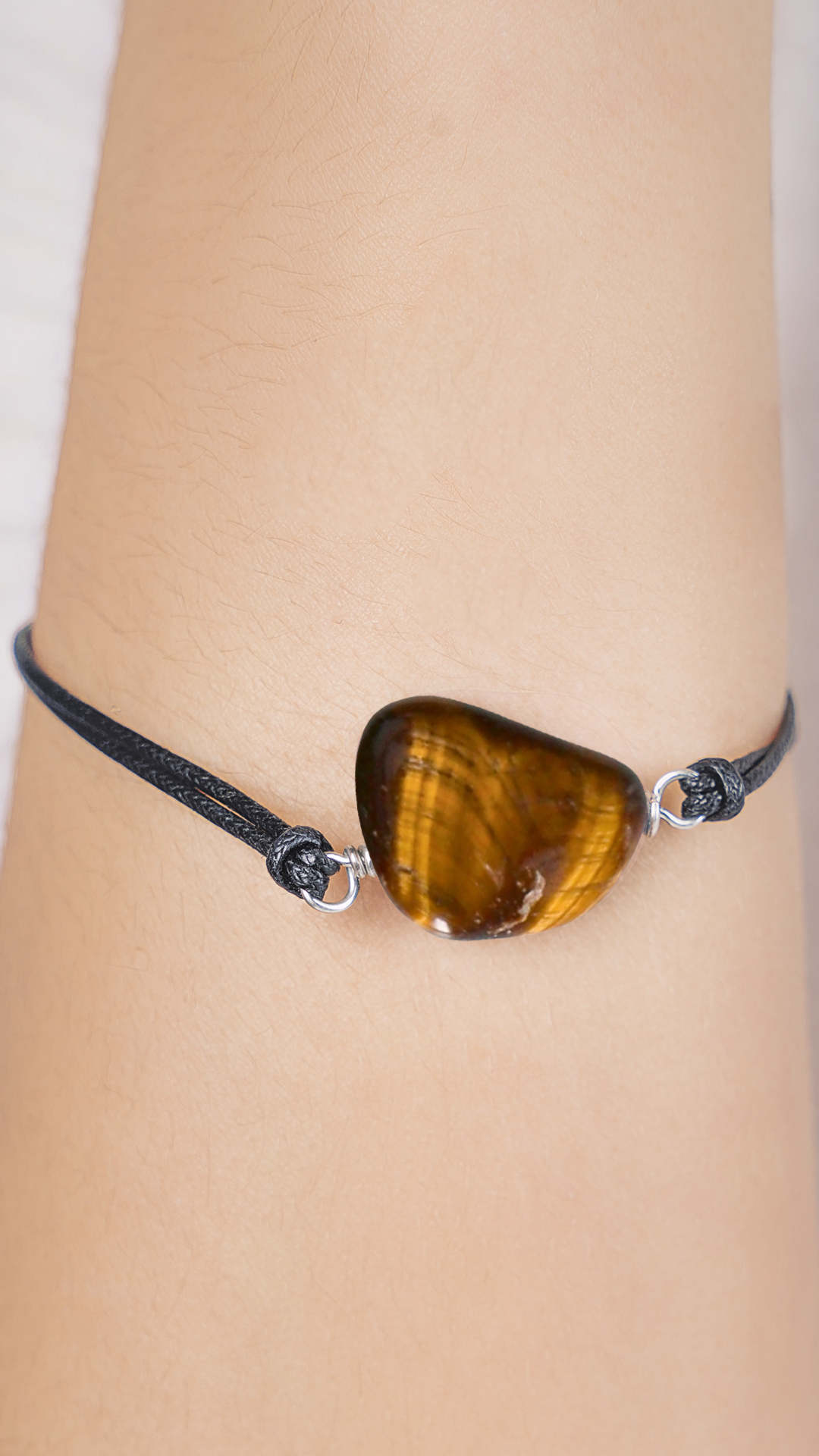 Draco, Bracciale corda e Occhio di Tigre